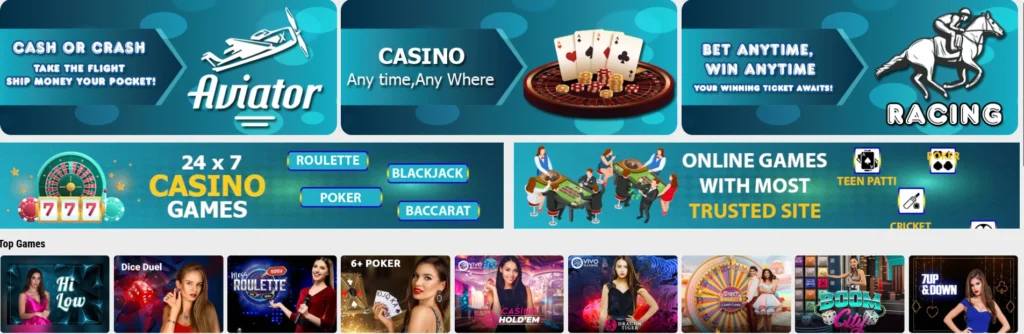 Radheexch ID India 3 Radheexch Games